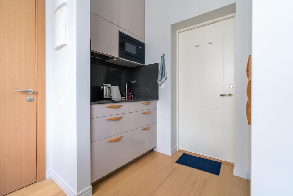 Compact studio apartment - 5 min from Bus Station Apartment in Riga