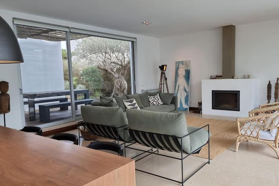 Living room, Dining area, flat iron