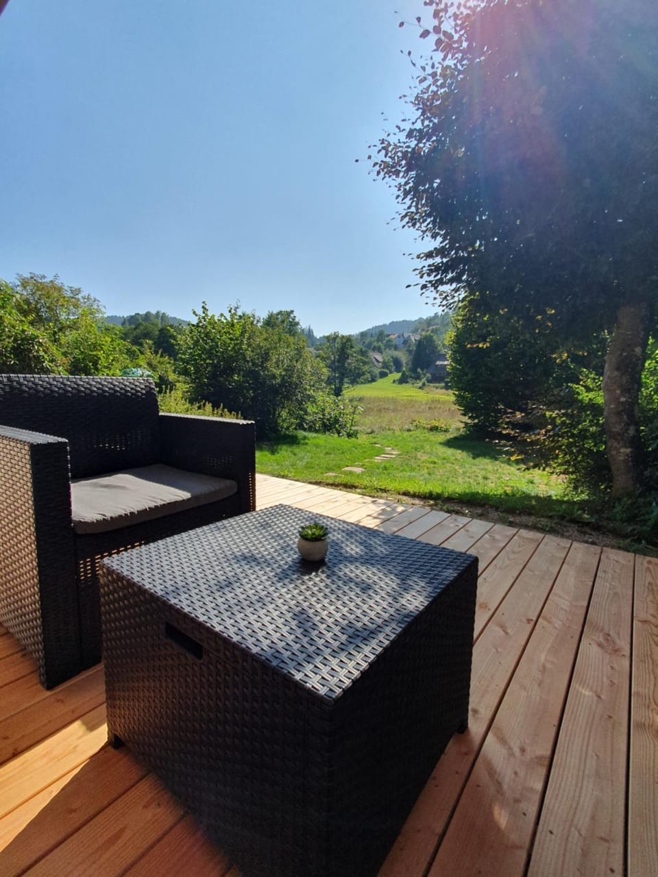 Day, Natural landscape, Garden, View (from property/room), Balcony/Terrace, Garden view