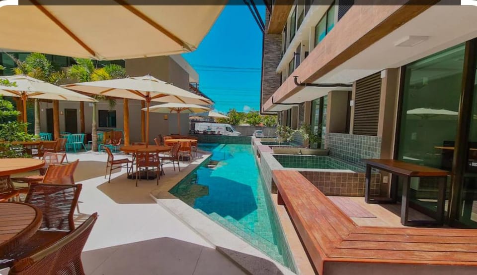 Apartamento Flat Sunny Hall Loft Duplex Luxo - Conforto - Praia Porto de Galinhas- Diversão Apartment in Ipojuca