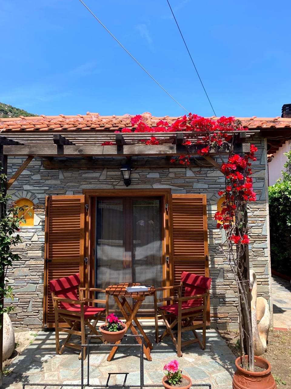 Patio, Garden, Garden view