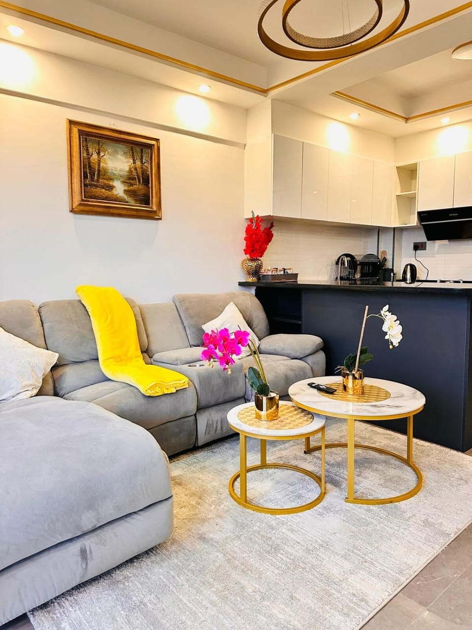Fully 1 Bedroom Apartment in the quiet neighborhood of Kileleshwa on the 13th floor with washing machine Apartment in Nairobi County