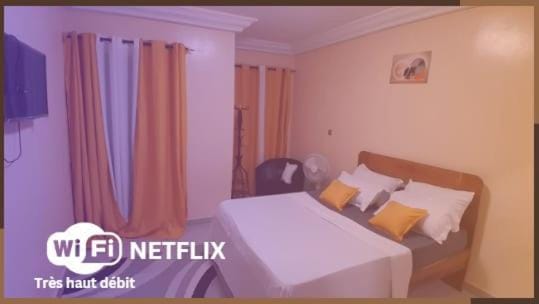 Bedroom-Simple and Comfortable-Colobane, Dakar Apartment in Dakar