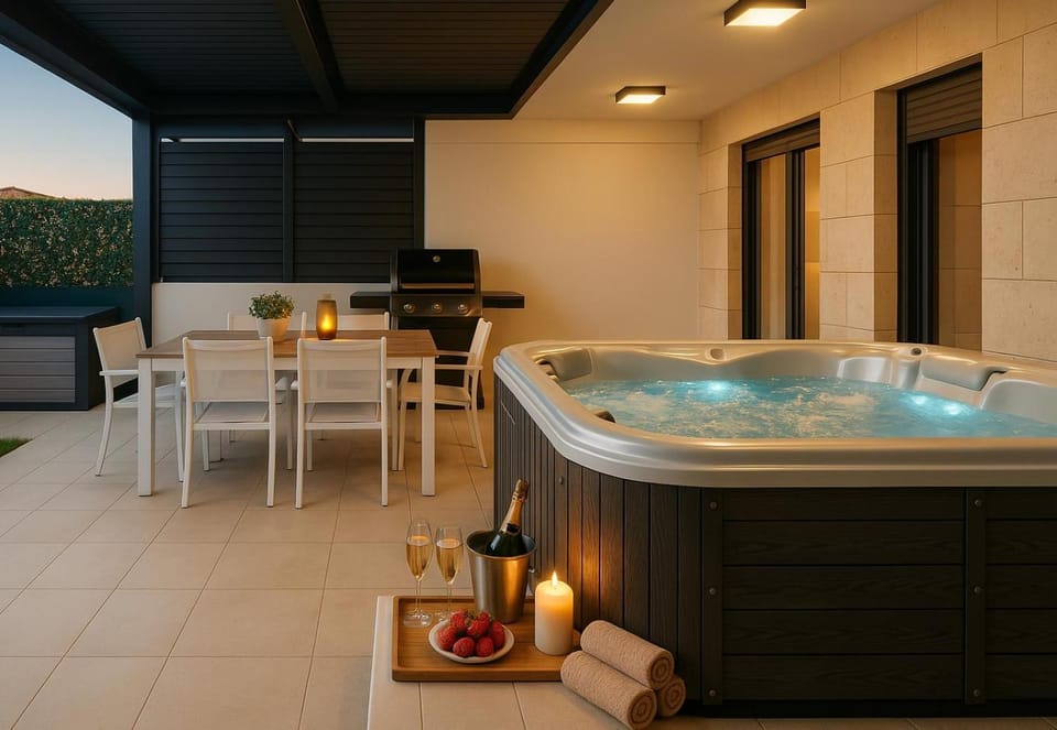 Hot Tub, Balcony/Terrace