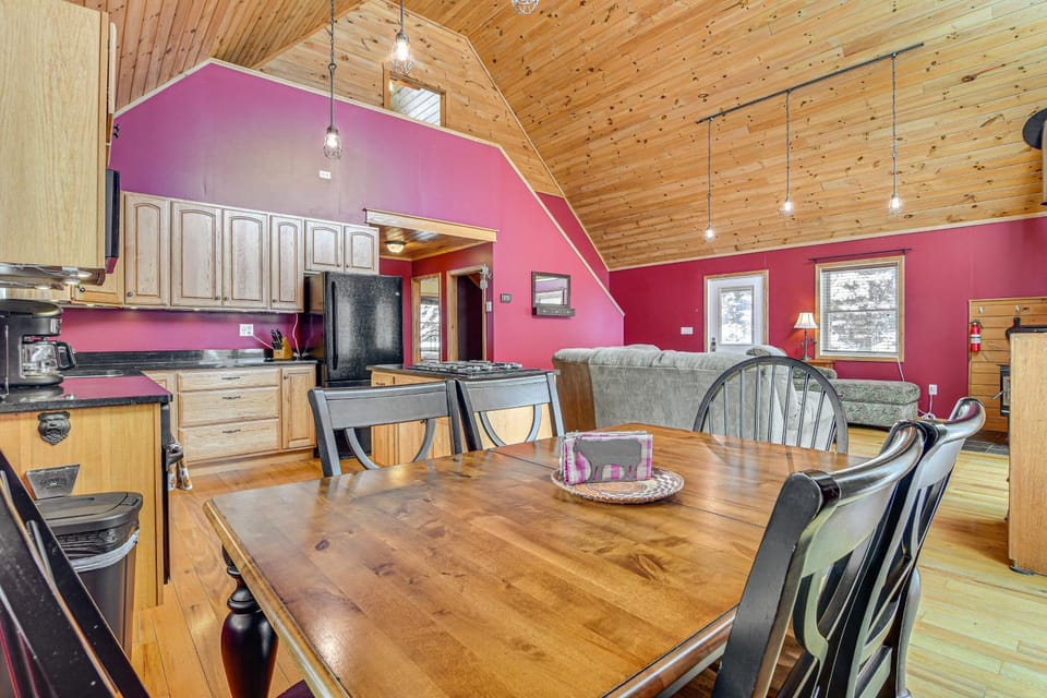 Snowmobiling On-Site: Secluded Vermont Getaway House in Brighton