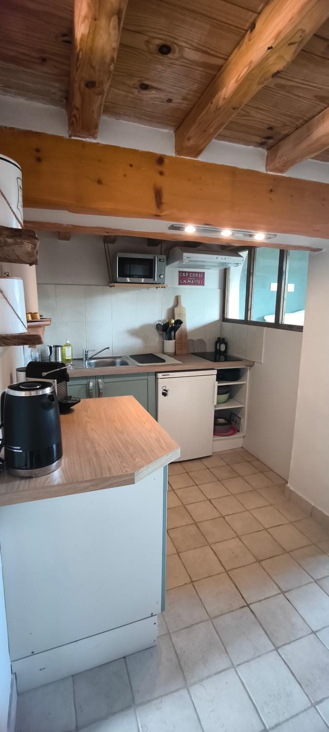 Cabanon cosy proche centre & plages-3 lits House in Corsica