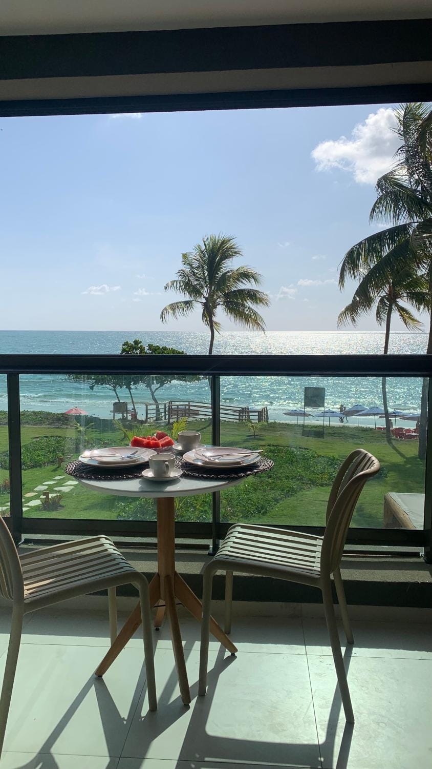 Patio, Day, Natural landscape, View (from property/room), Balcony/Terrace, Seating area, Dining area, Sea view