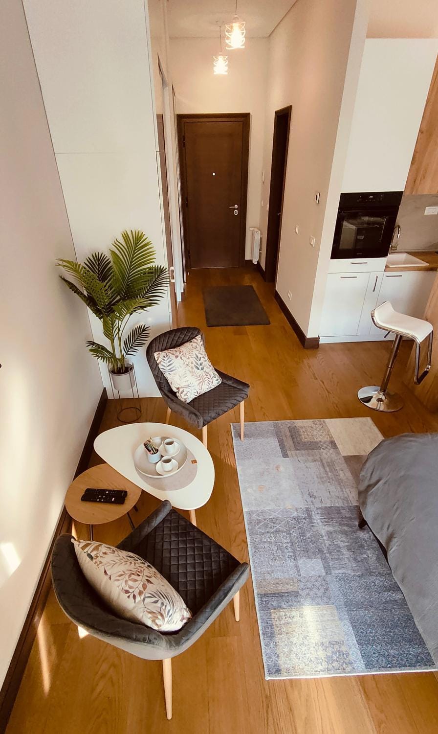 Kitchen or kitchenette, Photo of the whole room, Seating area