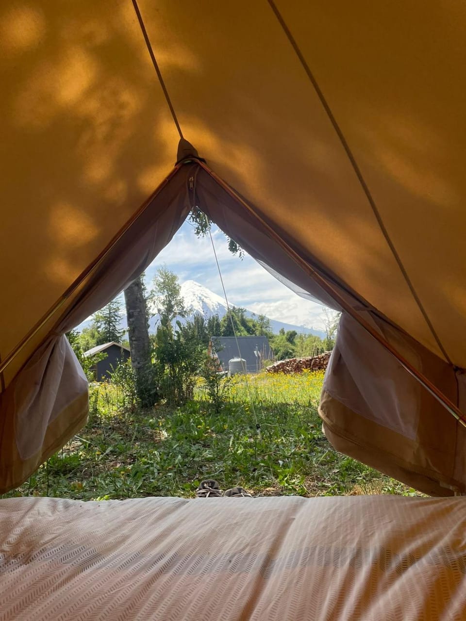 Glamping Cachudito Luxury tent in Los Lagos, Chile
