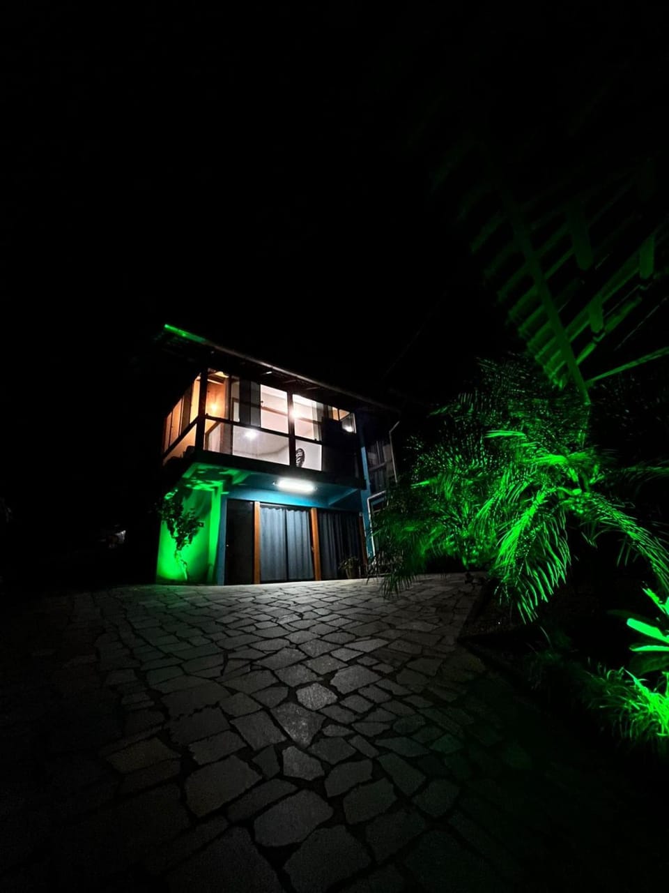 Property building, Night, Natural landscape