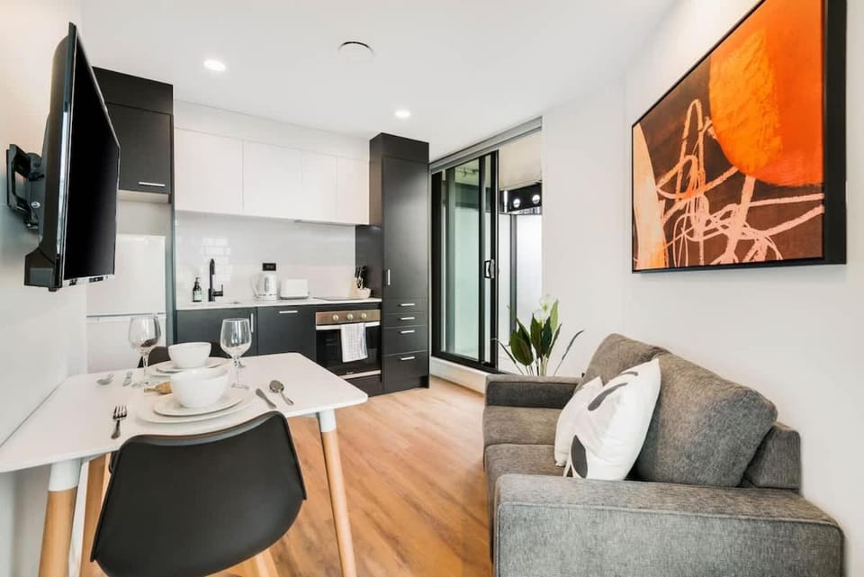 Cozy Aircon Studio Nearby Skytower - Pool Sauna Gym Apartment in Auckland
