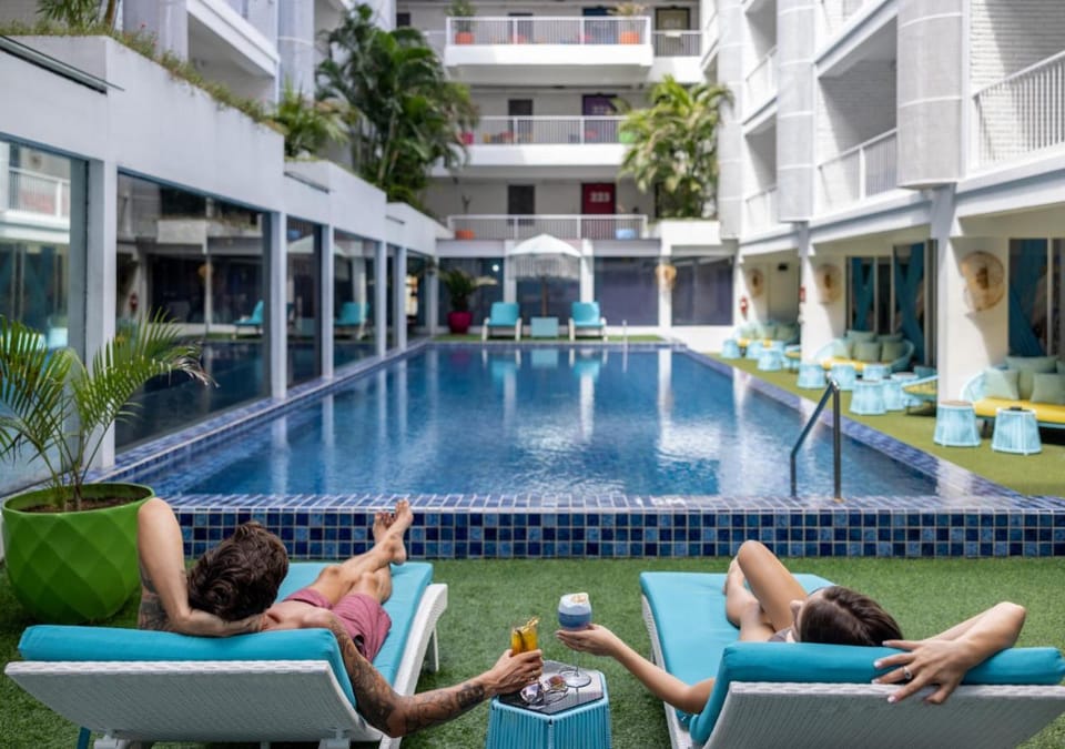 Property building, Swimming pool