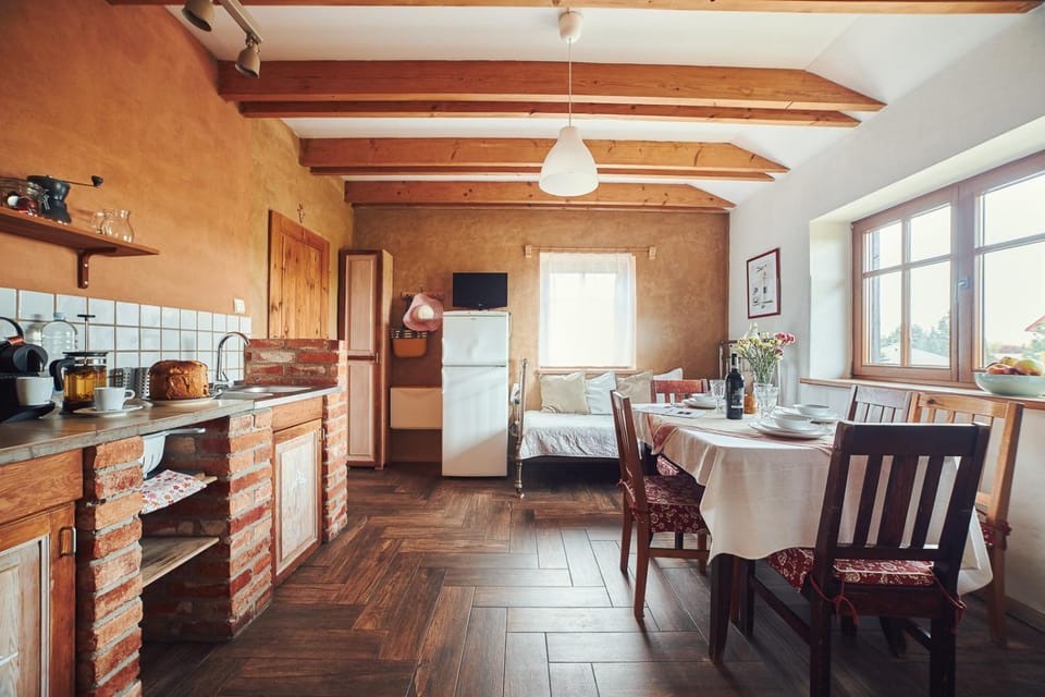 Kitchen or kitchenette, Photo of the whole room, Dining area