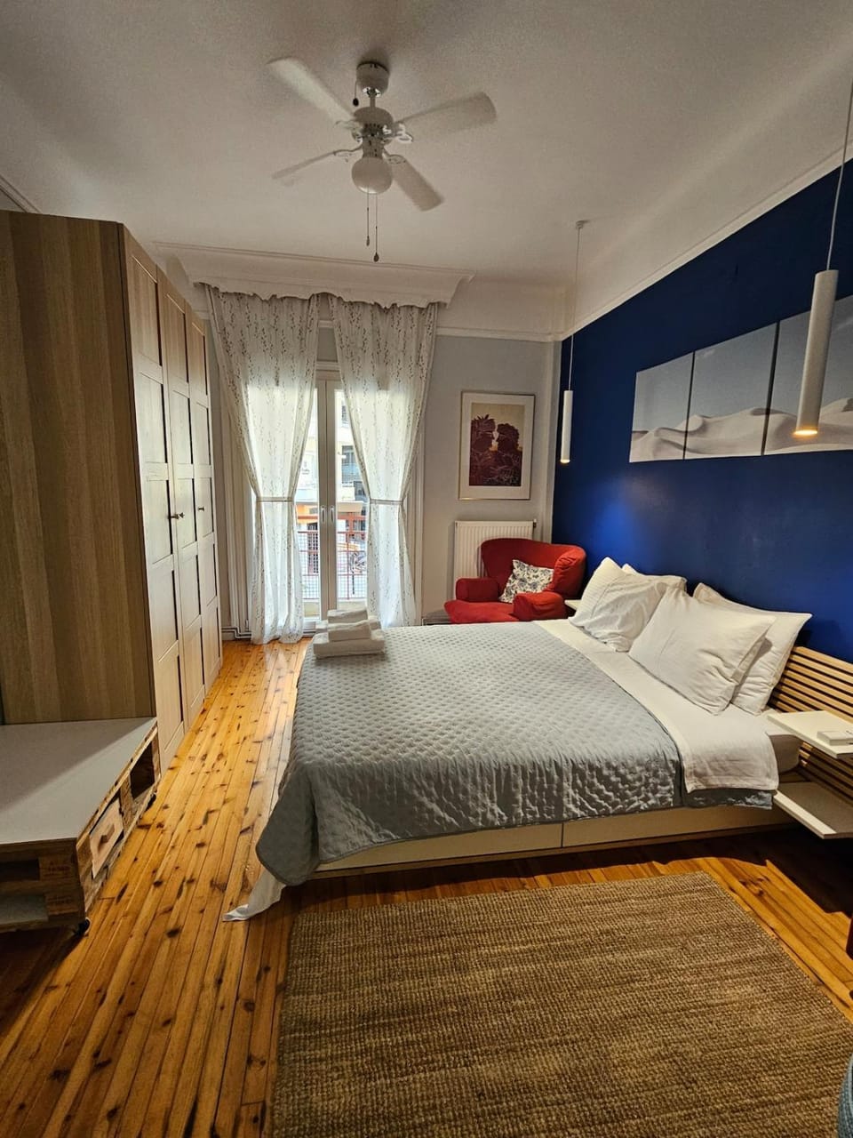 Bed, Bedroom, wardrobe