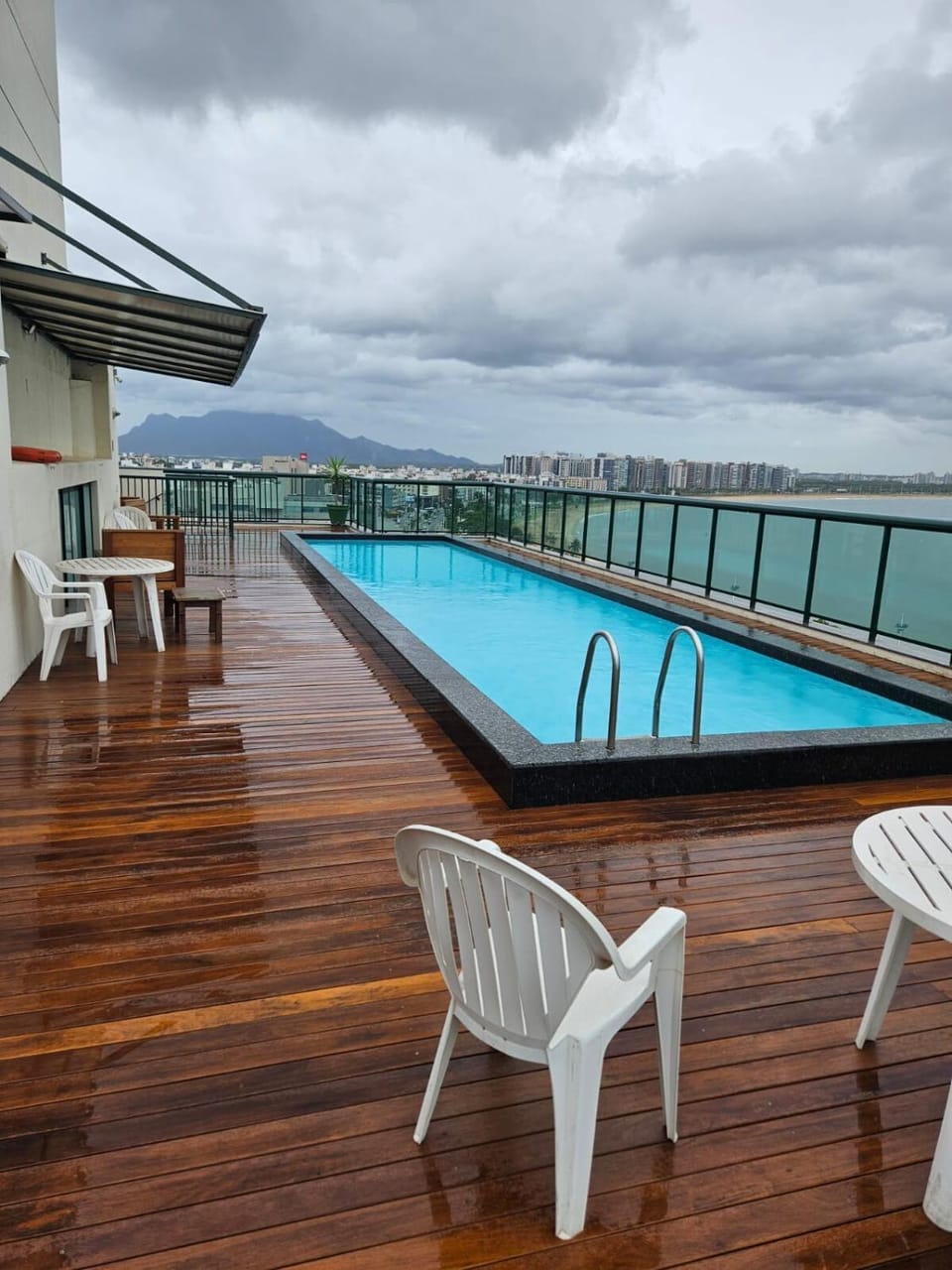 Natural landscape, View (from property/room), Balcony/Terrace, Pool view, Swimming pool, sunbed