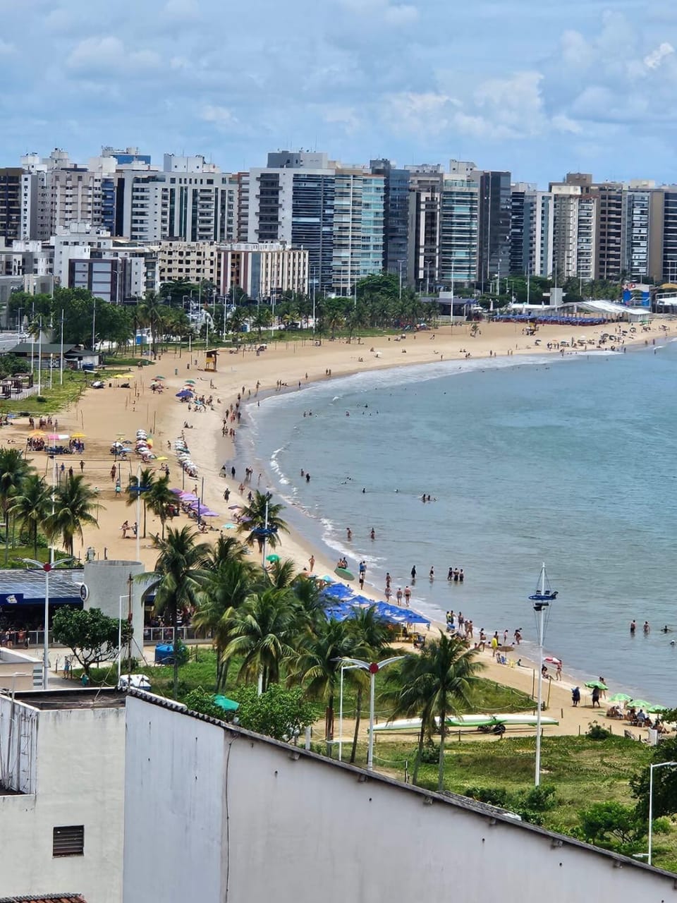 Day, Beach, City view, Sea view