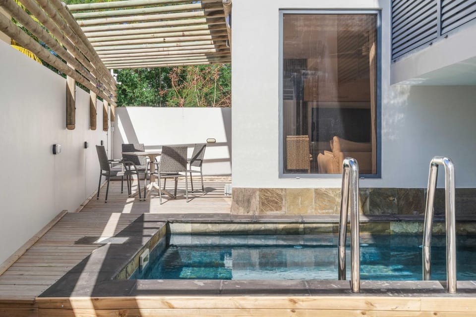 Patio, Seating area, Swimming pool