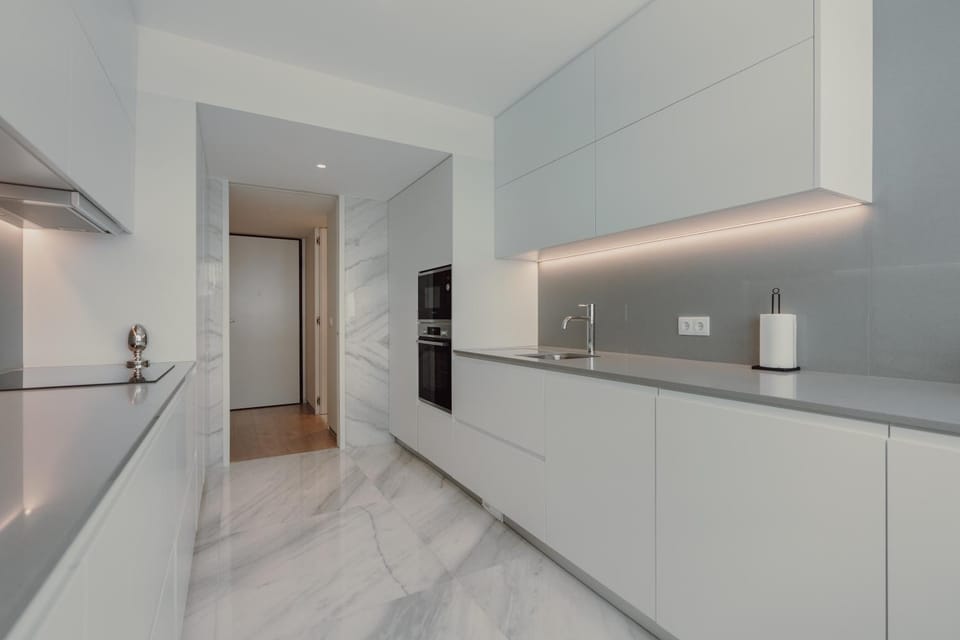 Kitchen or kitchenette, Living room