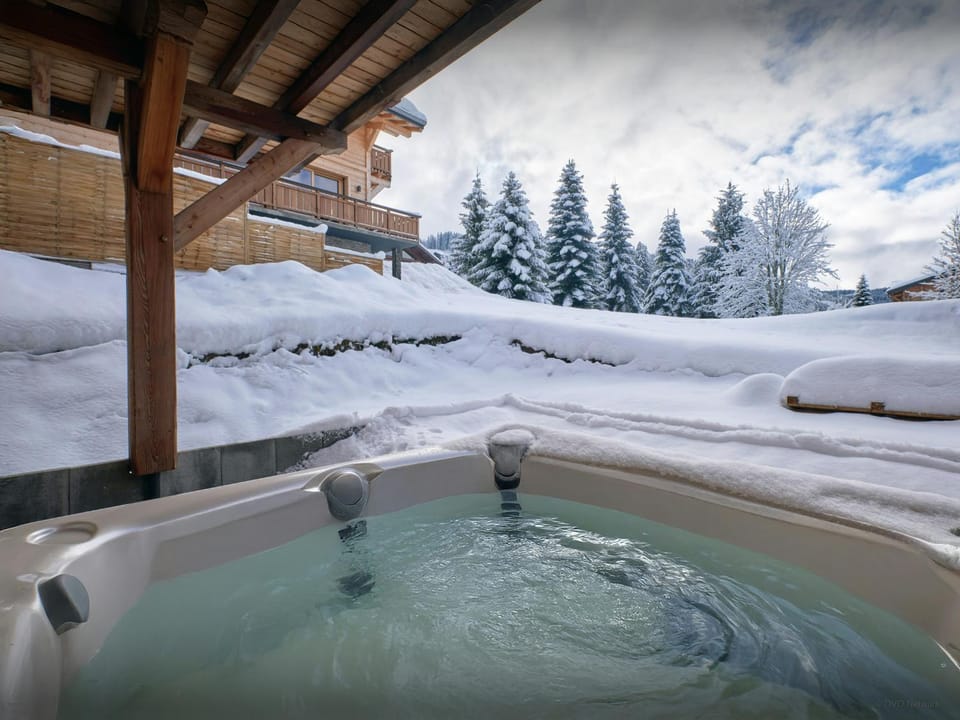 Natural landscape, Winter, Hot Tub, View (from property/room)