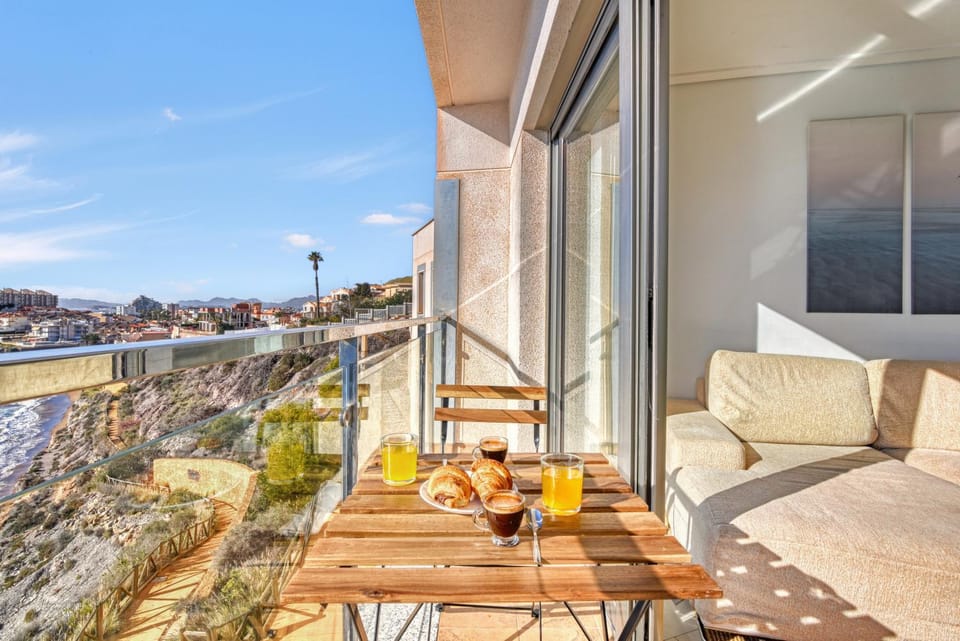 Day, Natural landscape, View (from property/room), Balcony/Terrace, Food and drinks, Food