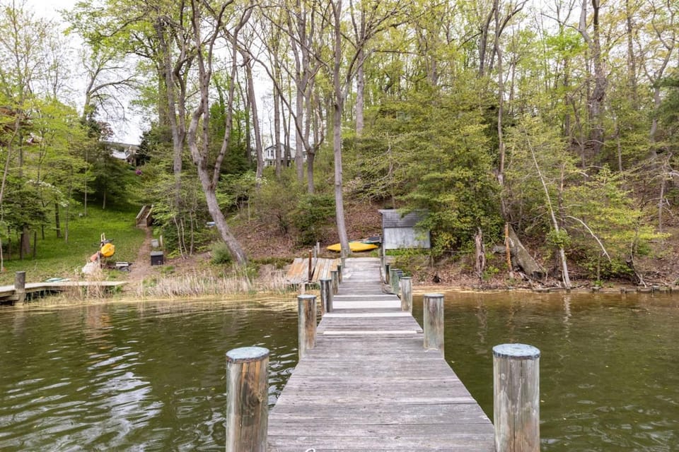 Riverfront Hangar House in Anne Arundel County
