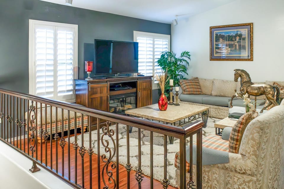 Group-Ready Glendale Oasis w/ Pool Grotto + Slide House in Glendale
