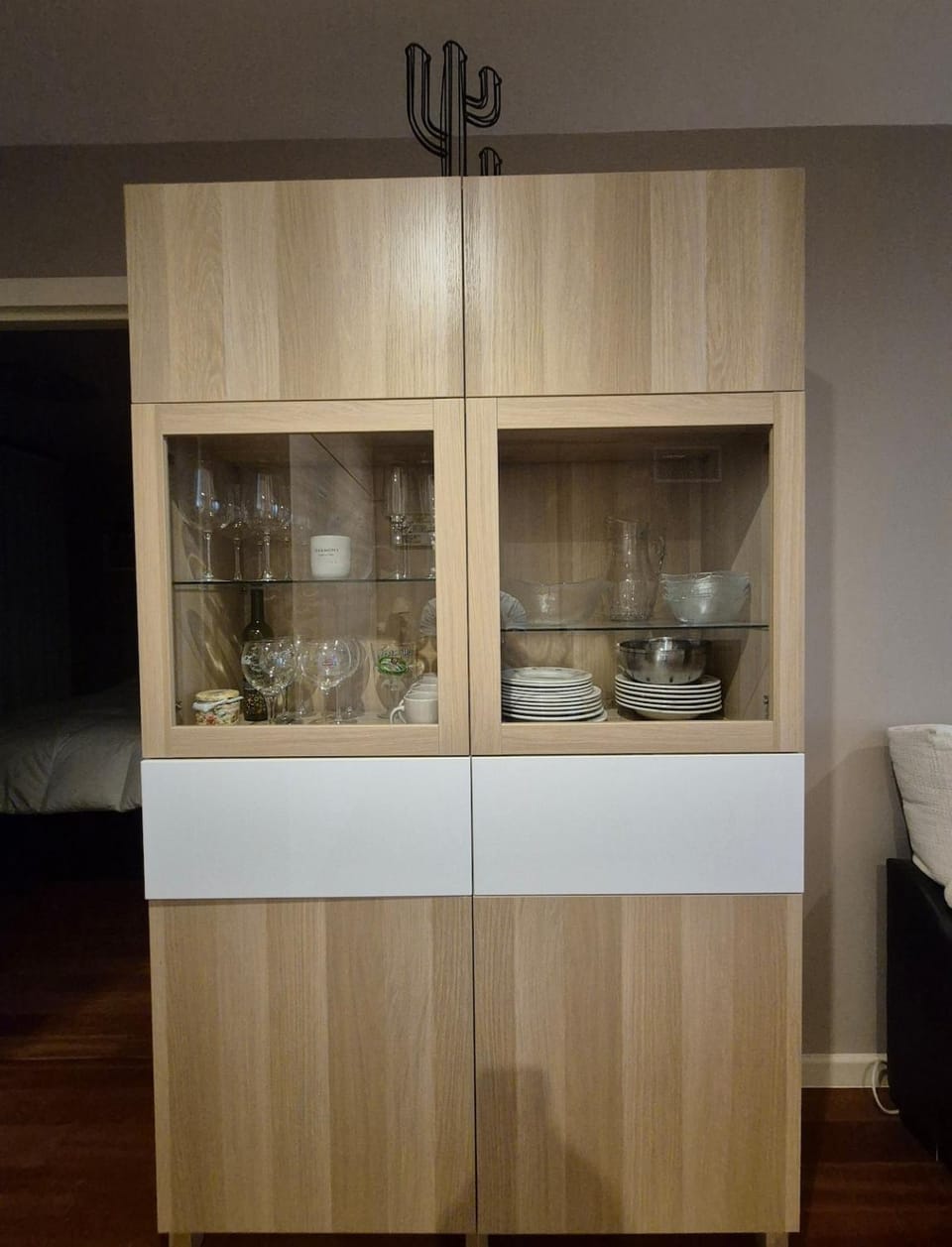 Kitchen or kitchenette, wardrobe