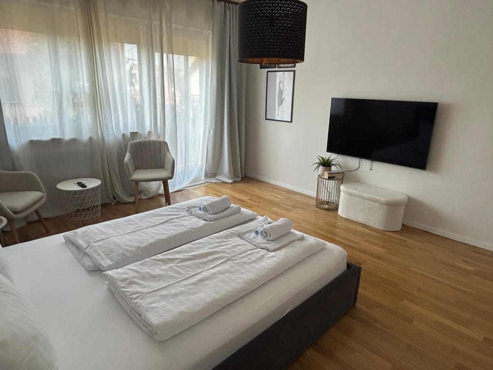 Near airport Zagreb 2 Netflix, WiFi, Self check in Apartment in Slovenia