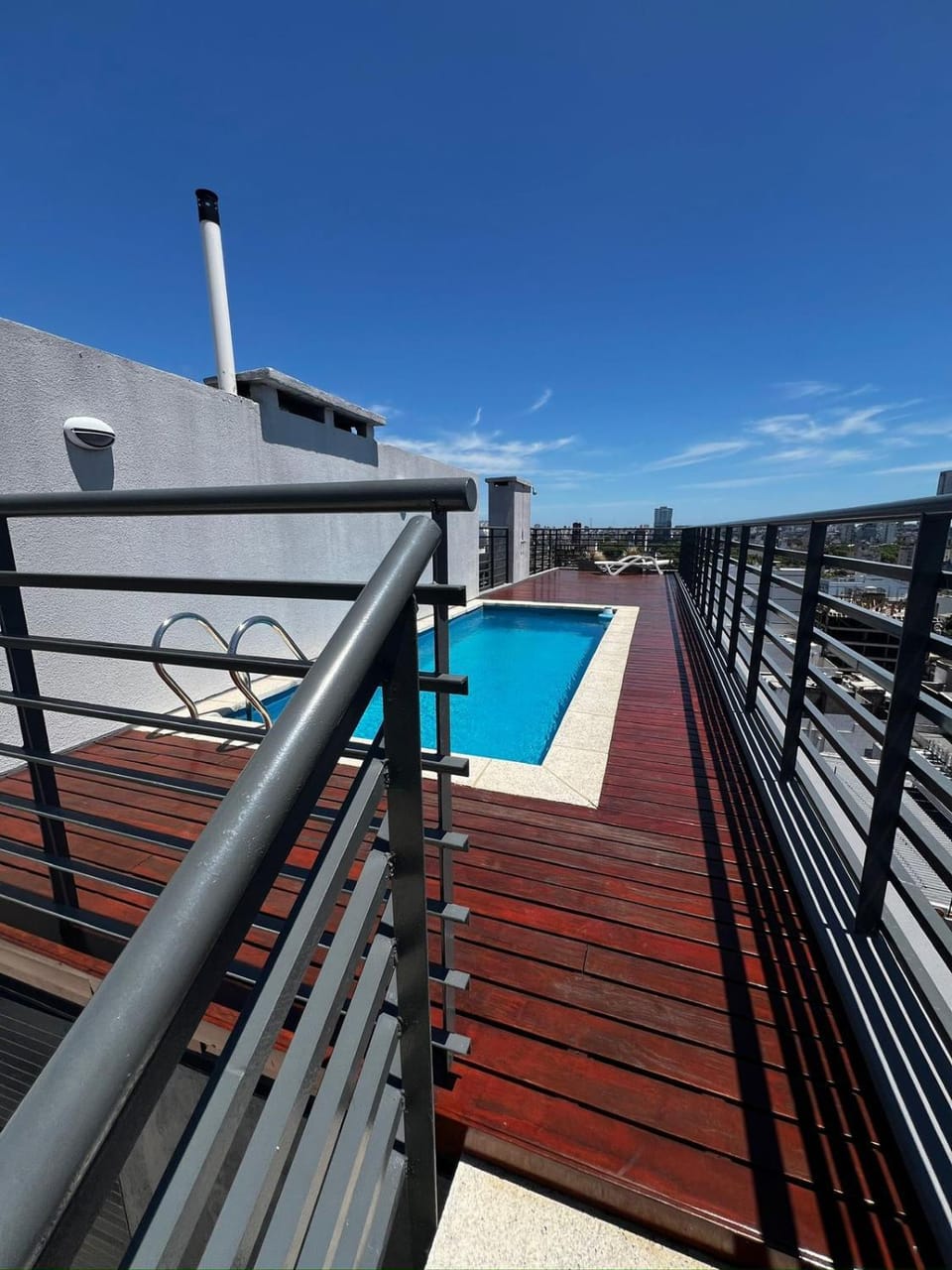Day, View (from property/room), Balcony/Terrace, Pool view, Swimming pool, sunbed