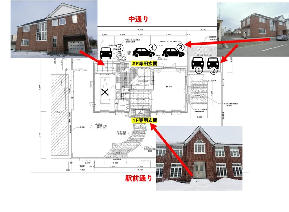Property building, Floor plan, Parking