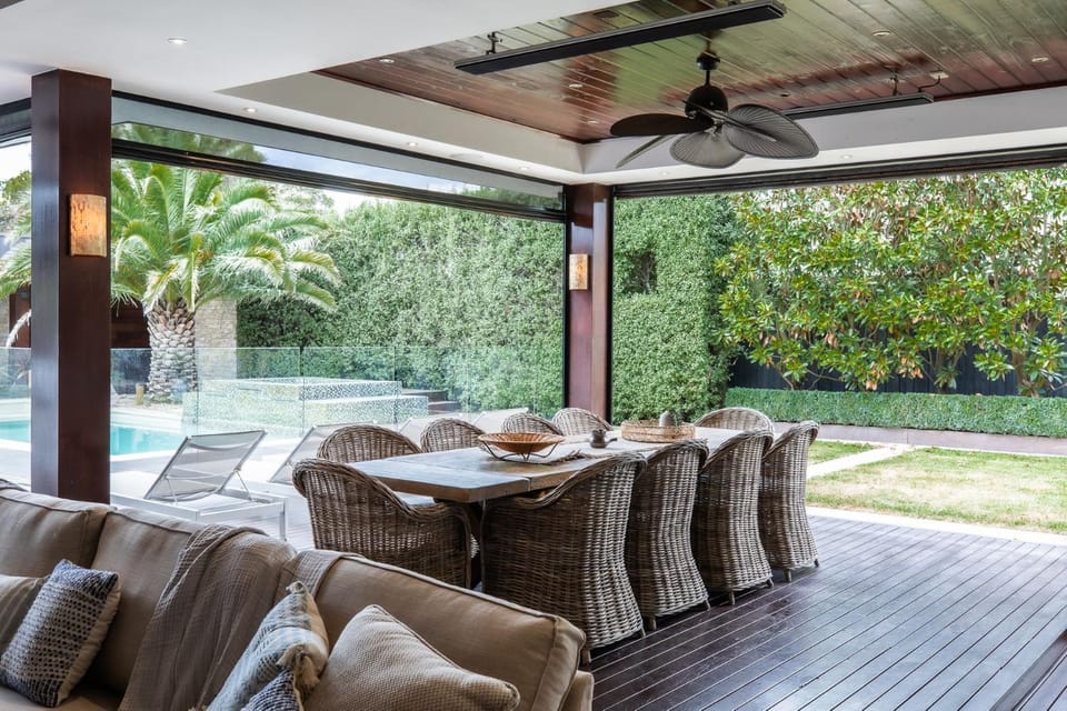 Seating area, Swimming pool