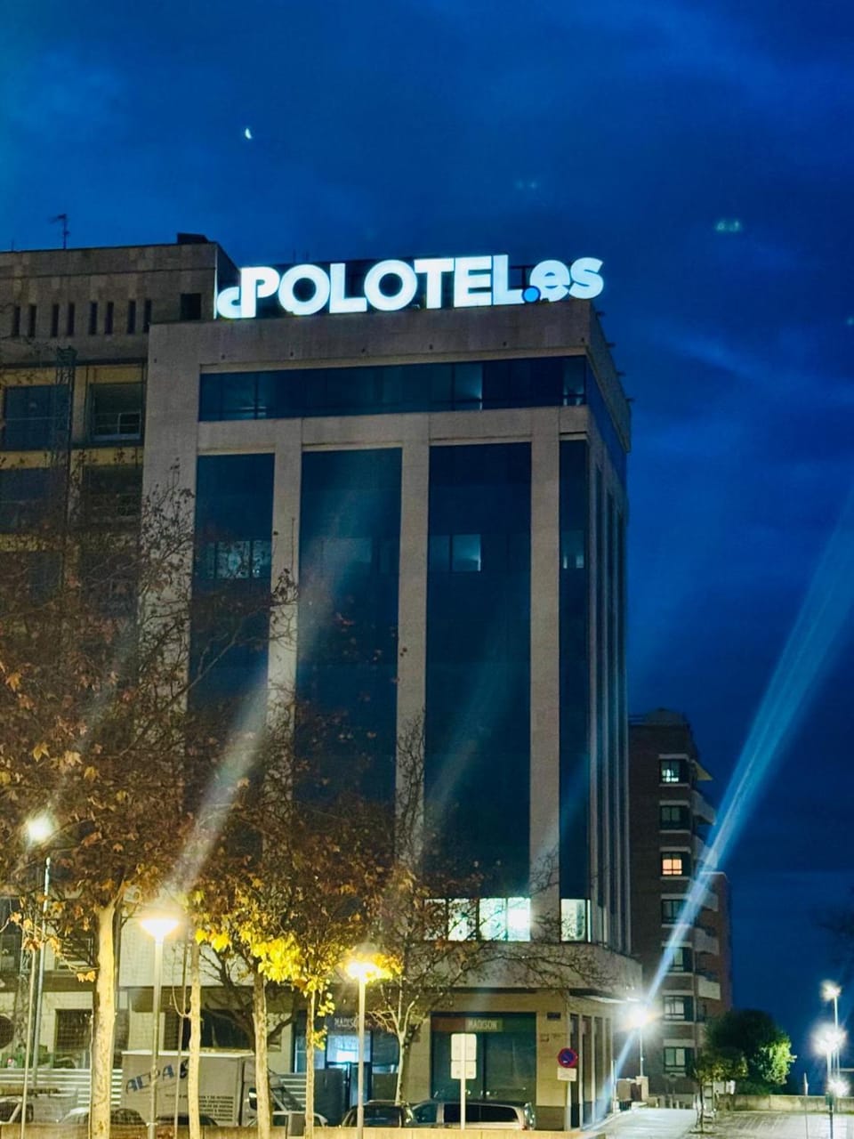 Property building, Night