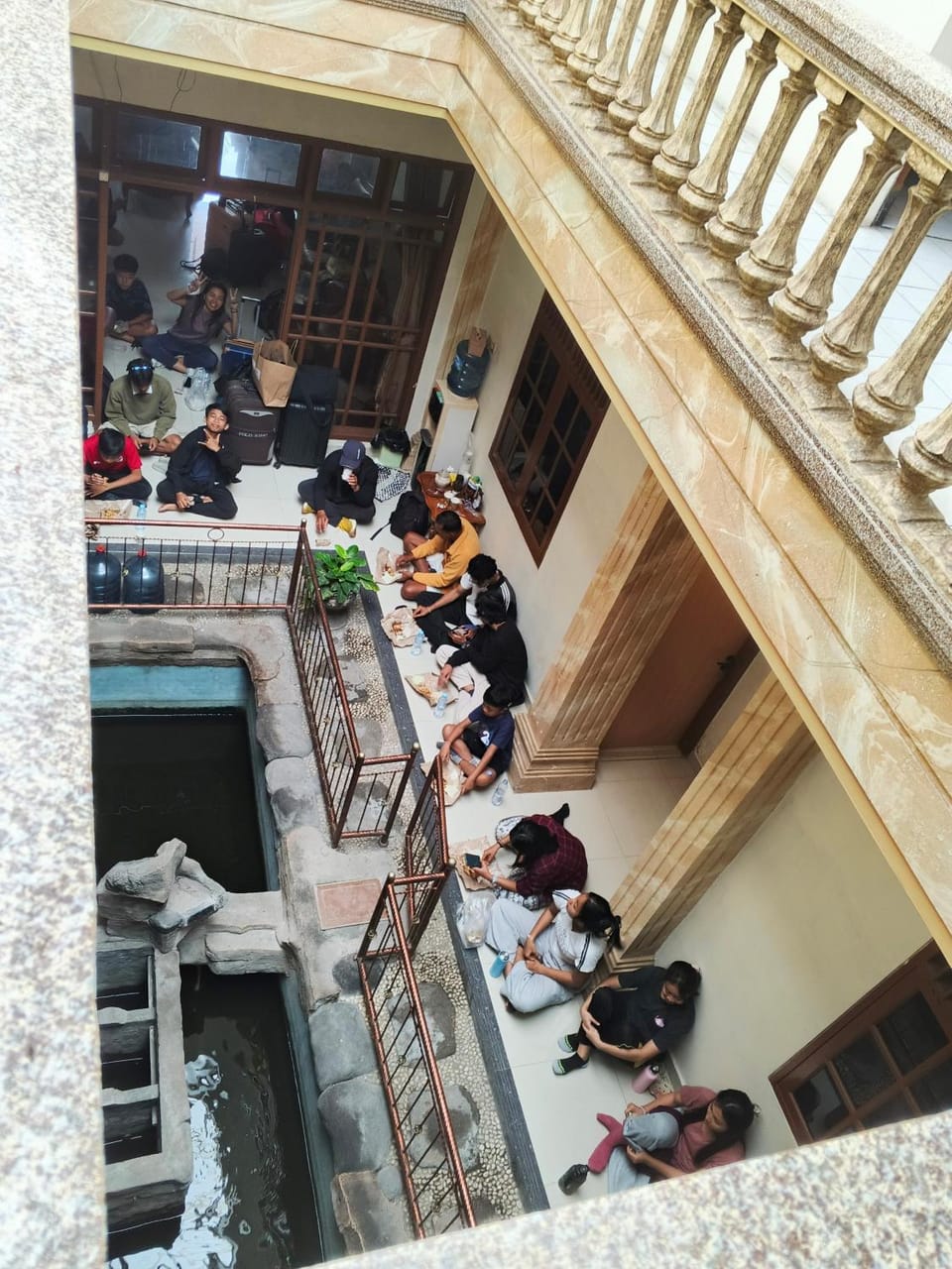 group of guests