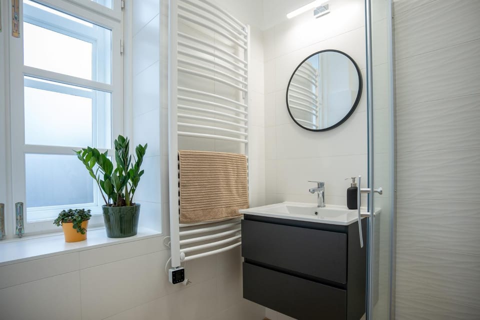 Shower, Bathroom, towels