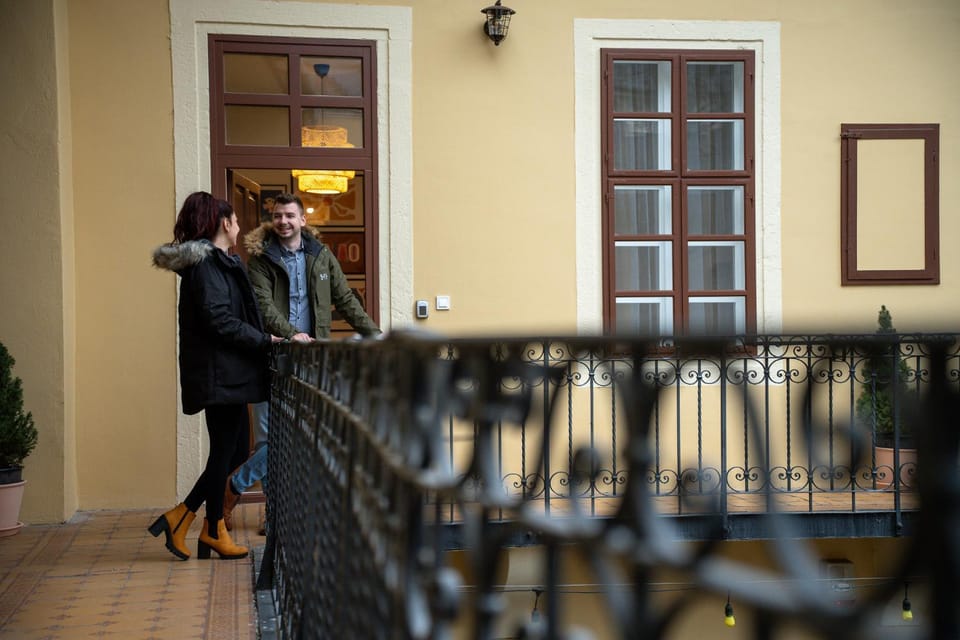 Property building, Balcony/Terrace, Balcony/Terrace, On site, Guests, Inner courtyard view