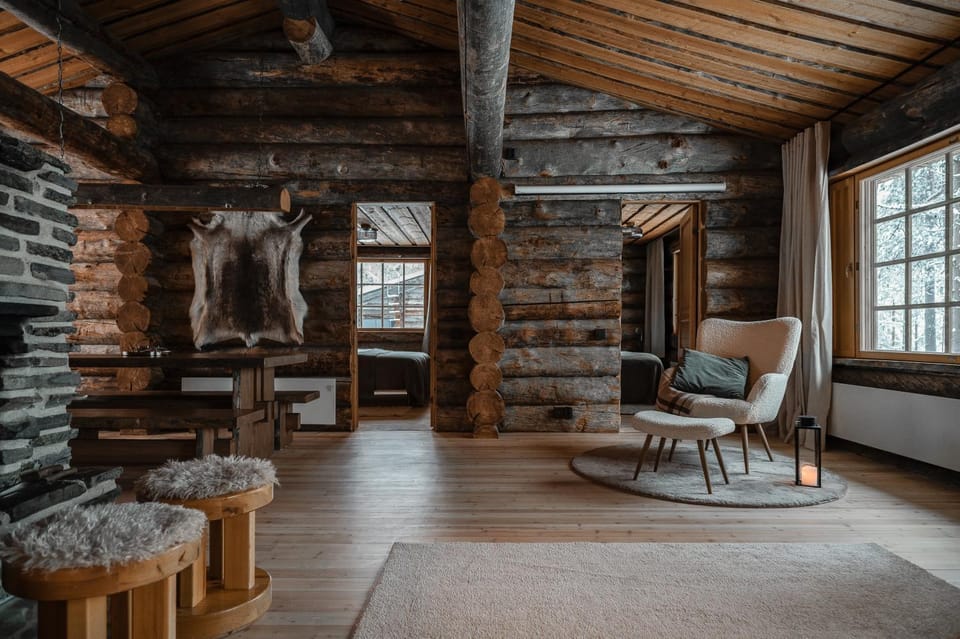 Olokolo2 - Atmospheric log villa, Kuusamo Chalet in Lapland
