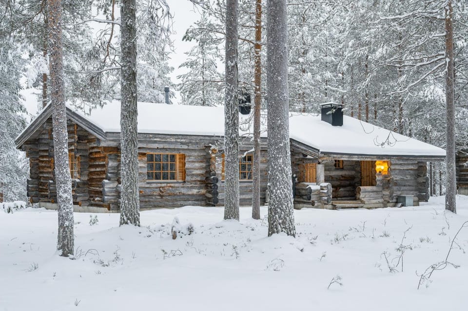 Olokolo2 - Atmospheric log villa, Kuusamo Chalet in Lapland