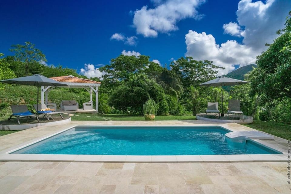 Day, Natural landscape, Garden, Swimming pool, Swimming pool, sunbed