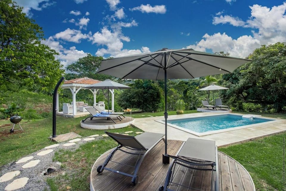 Patio, Day, Garden view, Swimming pool, Swimming pool, sunbed