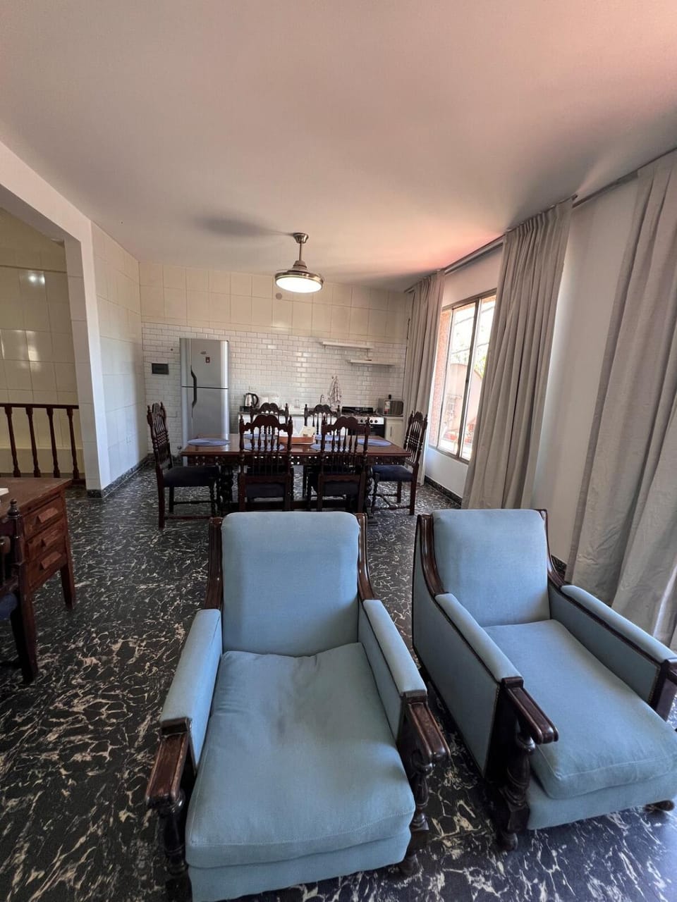 Living room, Dining area