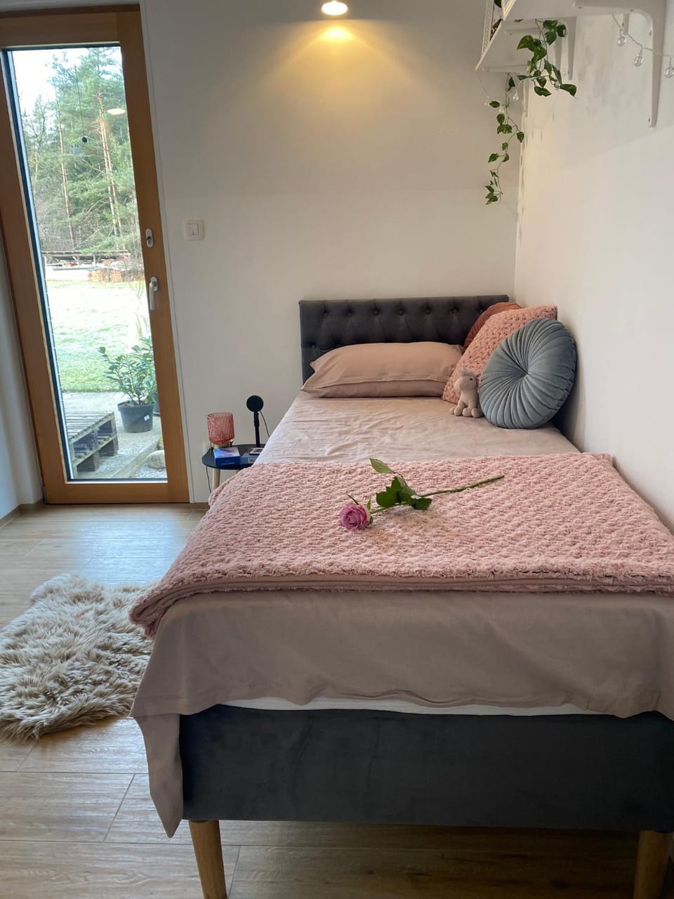 Bed, Garden, Garden, Bedroom, Garden view