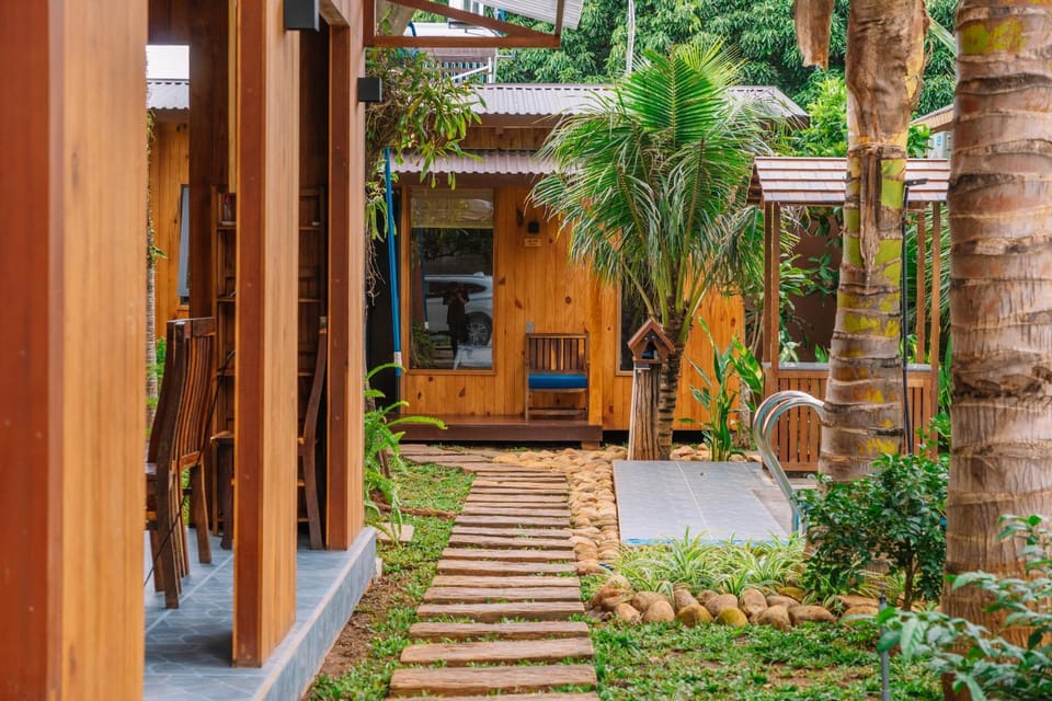 Property building, Garden