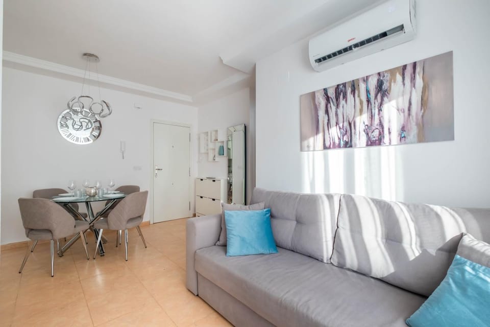 Living room, air conditioner