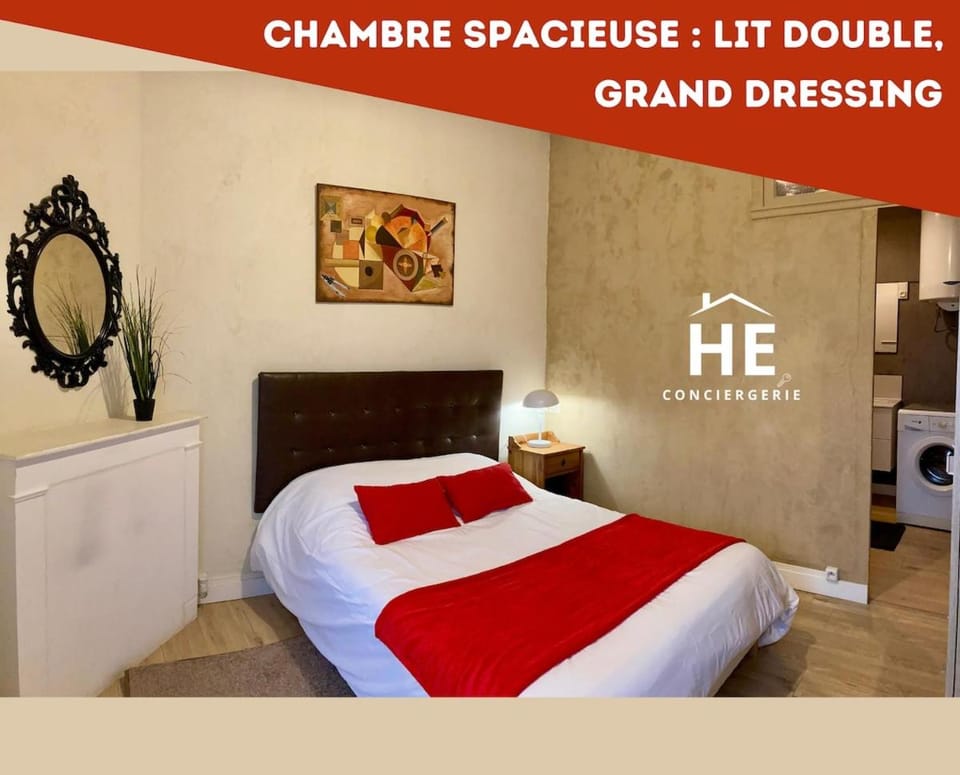 Room New York Proche Gare 400m Apartment in Centre-Val de Loire