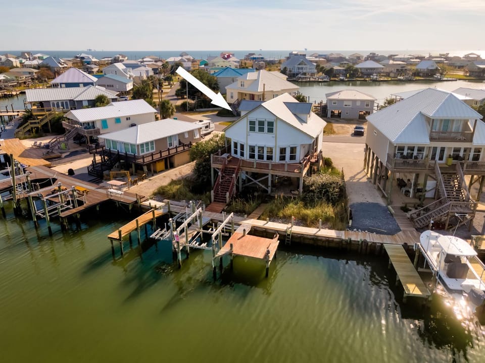 Dues Paid House in Dauphin Island