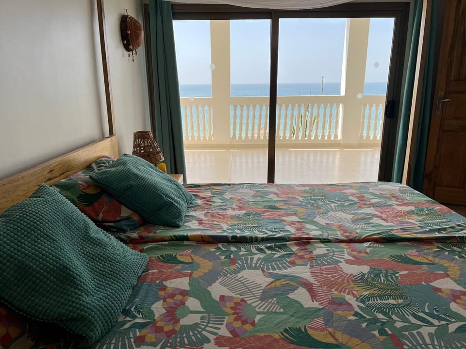 View (from property/room), Bedroom, Sea view