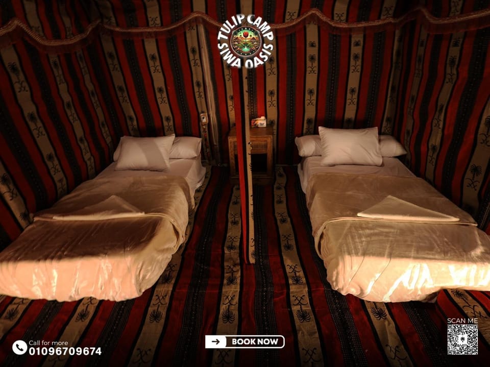 Tulip Camp Siwa Oasis Luxury tent in Egypt