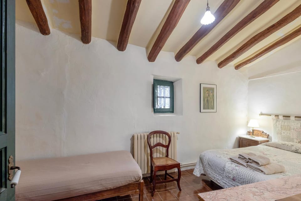 Property building, Living room, Bedroom