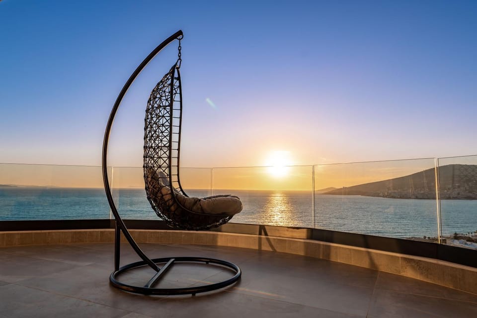 Sea view, Sunset