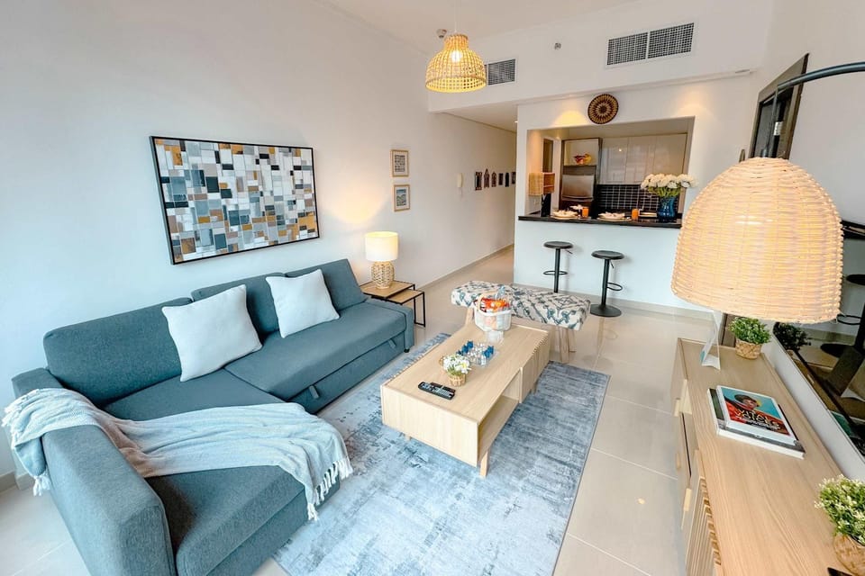 Kitchen or kitchenette, Living room, Seating area